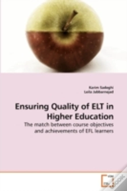 Capa do artigo Ensuring Quality Of Elt In Higher Educat