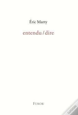 Capa do artigo Entendu / Dire