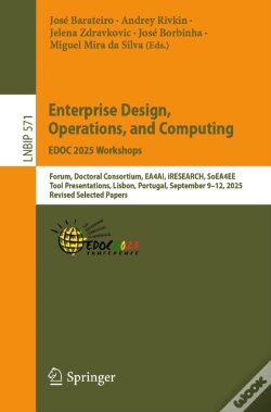 Capa do artigo Enterprise Design, Operations, And Computing. Edoc 2025 Workshops