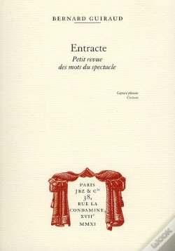 Capa do artigo Entracte