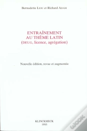 Capa do artigo Entraînement Au Thème Latin : Deug, Licence, Agrégation