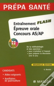 Capa do artigo Entraînement Flash ; Épreuve Orale As/Ap (5e Édition)