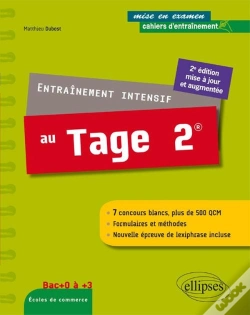 Capa do artigo Entrainement Intensif Au Tage 2 (2e Edition)