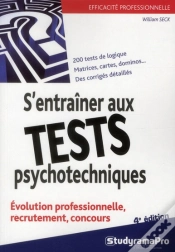 Capa do artigo Entrainer Aux Tests Psychotechniques 3 Edt (S