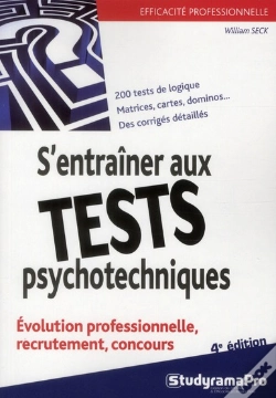 Capa do artigo Entrainer Aux Tests Psychotechniques 3 Edt (S')