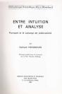 Entre Intuition Et Analyse ; Poincaré Et Le Concept De Prédicativité - Preview
