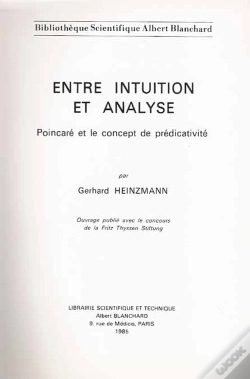 Capa do artigo Entre Intuition Et Analyse ; Poincaré Et Le Concept De Prédicativité