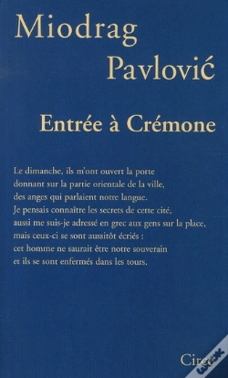 Capa do artigo Entrée À Crémone