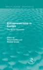 Entrepreneurship In Europe (Routledge Revivals) - Preview