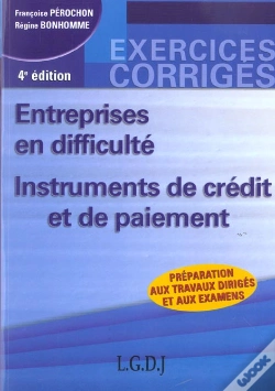 Capa do artigo Entreprises En Difficulté ; Instruments De Crédit Et De Paiement (4e Édition)