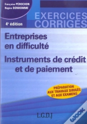 Capa do artigo Entreprises En Difficulté ; Instruments De Crédit Et De Paiement (4e Édition)