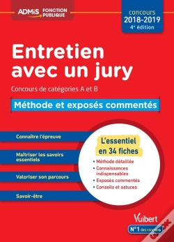 Capa do artigo Entretien Avec Un Jury ; Catégories A Et B ; Méthodes Et Exposés Commentés (Concours 2018/21019)