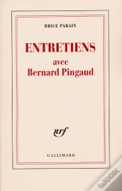 Capa do artigo Entretiens Avec Bernard Pingaud