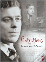 Capa do artigo Entretiens Emmanuel Mounier, 1926-1944
