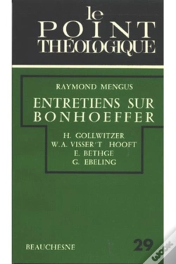Capa do artigo Entretiens Sur Bonhoeffer