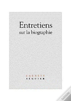 Capa do artigo Entretiens Sur La Biographie