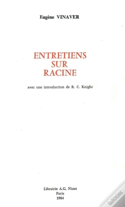 Capa do artigo Entretiens Sur Racine