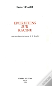 Capa do artigo Entretiens Sur Racine
