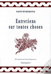 Capa do artigo Entretiens Sur Toutes Choses
