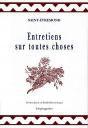 Entretiens Sur Toutes Choses - Preview
