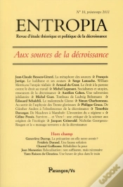 Capa do artigo Entropia N10. Aux Sources De La Decroissance
