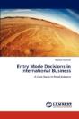 Entry Mode Decisions In International Business - Preview
