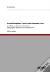 Entwicklung Eines Constructed-Response-Tests