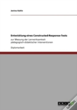 Capa do artigo Entwicklung Eines Constructed-Response-Tests