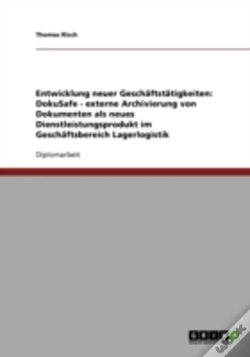 Capa do artigo Entwicklung Neuer Geschaftstatigkeiten