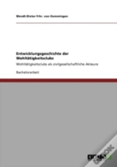 Entwicklungsgeschichte Der Wohltatigkeitsclubs