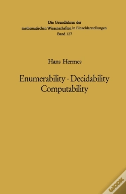Capa do artigo Enumerability * Decidability Computability