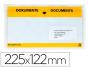 Envelope autoadesivo q-connect porta documentos multilingue 225x122 mm janela transparente pack de 100 unidades - Preview