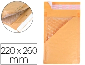 Capa do artigo Envelope borbulhas q-connect creme e/2 220x260 mm caixa de 100 unidades