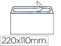 Envelope liderpapel americano branco 110x220 mm tira de silicone pack de 500 unidades - Preview