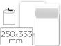 Envelope liderpapel bolsa folio prolongado branco 250x353 mm tira de silicone pack de 25 unidades - Preview