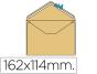 Envelope liderpapel mínimo normalizado creme 114x162mm engomado pack de 500 unidades - Preview