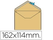 Capa do artigo Envelope liderpapel mínimo normalizado creme 114x162mm engomado pack de 500 unidades