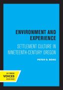 Environment And Experience