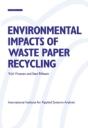 Environmental Impacts Of Waste Paper Recycling - Preview