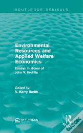 Environmental Resources And Applied Welfare Economics