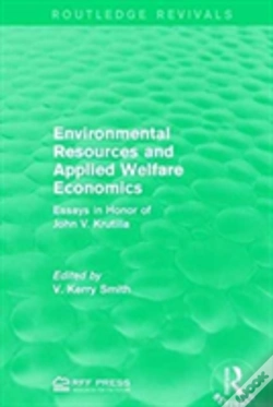 Capa do artigo Environmental Resources And Applied Welfare Economics