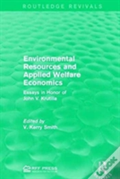 Capa do artigo Environmental Resources And Applied Welfare Economics