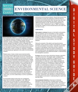 Capa do artigo Environmental Science (Speedy Study Guides)