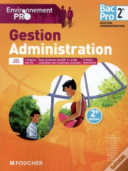 Capa do artigo Environnement Pro Gestion Administration 2de Bac Pro - 2e Edition