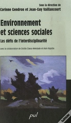 Capa do artigo Environnements Et Sciences Sociales ; Les Défis De L'Interdisciplinarité