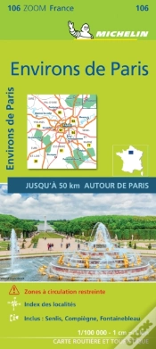Capa do artigo Environs De Paris 2021 (Environs Of Paris)- Michelin Zoom Map 106