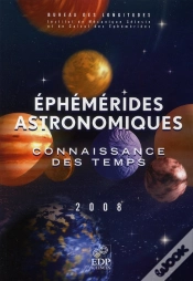 Capa do artigo Éphémérides Astronomiques 2008