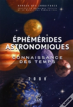 Capa do artigo Éphémérides Astronomiques 2008
