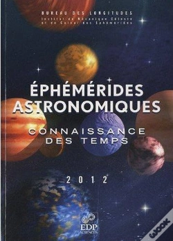 Capa do artigo Ephemerides Astronomiques 2012