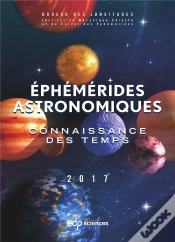 Capa do artigo Ephemerides Astronomiques 2017